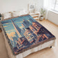 Famous Travel Destinations - San Francisco, California - 60" x 80" Heirloom Woven Blanket
