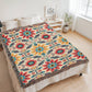Mexican Floral Fiesta Pattern 041 - 60" x 80" Heirloom Woven Blanket