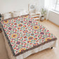Mexican Floral Fiesta Pattern 027 - 60" x 80" Heirloom Woven Blanket