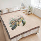 Cute Sea Turtle 004 - 60" x 80" Heirloom Woven Blanket