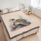 Cute Sea Turtle 015 - 60" x 80" Heirloom Woven Blanket