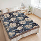 Nocturnal Bloom Pattern 011 - 60" x 80" Heirloom Woven Blanket