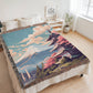 Famous Travel Destinations - Mount Fuji, Japan - 60" x 80" Heirloom Woven Blanket