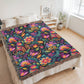 Mexican Floral Fiesta Pattern 056 - 60" x 80" Heirloom Woven Blanket