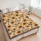 Spring Flowers Pattern 017 - 60" x 80" Heirloom Woven Blanket