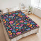 Mexican Floral Fiesta Pattern 049 - 60" x 80" Heirloom Woven Blanket
