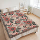 Oversized Floral Pattern 022 - 60" x 80" Heirloom Woven Blanket