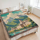 Famous Travel Destinations - Salzburg, Austria - 60" x 80" Heirloom Woven Blanket