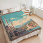 Famous Travel Destinations - Adana, Turkey - 60" x 80" Heirloom Woven Blanket