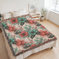 Oversized Floral Pattern 002 - 60" x 80" Heirloom Woven Blanket