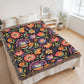 Mexican Floral Fiesta Pattern 052 - 60" x 80" Heirloom Woven Blanket