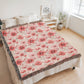 Spring Flowers Pattern 002 - 60" x 80" Heirloom Woven Blanket