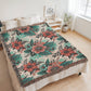 Oversized Floral Pattern 005 - 60" x 80" Heirloom Woven Blanket