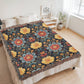 Mexican Floral Fiesta Pattern 046 - 60" x 80" Heirloom Woven Blanket