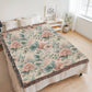 Oversized Floral Pattern 007 - 60" x 80" Heirloom Woven Blanket