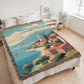 Famous Travel Destinations - Kefalonia, Greece - 60" x 80" Heirloom Woven Blanket