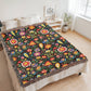 Mexican Floral Fiesta Pattern 038 - 60" x 80" Heirloom Woven Blanket