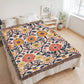 Mexican Floral Fiesta Pattern 043 - 60" x 80" Heirloom Woven Blanket