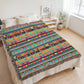 Mexican Textile Pattern 007 - 60" x 80" Heirloom Woven Blanket