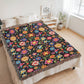 Mexican Floral Fiesta Pattern 028 - 60" x 80" Heirloom Woven Blanket