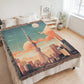 Famous Travel Destinations - Tokyo, Japan - 60" x 80" Heirloom Woven Blanket