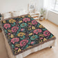 Oversized Floral Pattern 019 - 60" x 80" Heirloom Woven Blanket