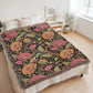 Oversized Floral Pattern 024 - 60" x 80" Heirloom Woven Blanket