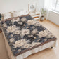 Nocturnal Bloom Pattern 002 - 60" x 80" Heirloom Woven Blanket