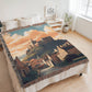 Famous Travel Destinations - Edinburgh,  Scotland - 60" x 80" Heirloom Woven Blanket