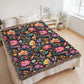 Mexican Floral Fiesta Pattern 031 - 60" x 80" Heirloom Woven Blanket