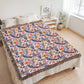 Mexican Floral Fiesta Pattern 022 - 60" x 80" Heirloom Woven Blanket