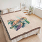 Cute Sea Turtle 011 - 60" x 80" Heirloom Woven Blanket