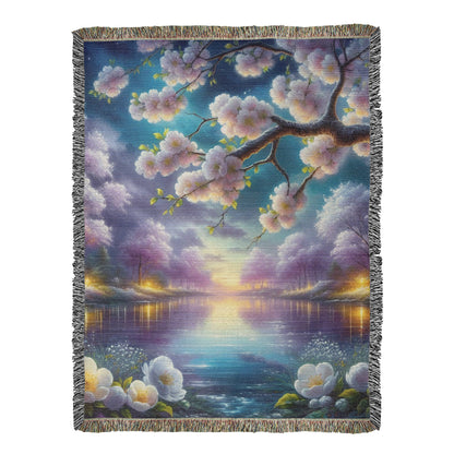 Beautiful Nature Landscape 004 - 60" x 80" Heirloom Woven Blanket