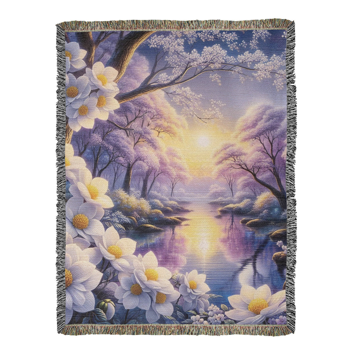 Beautiful Nature Landscape 007 - 60" x 80" Heirloom Woven Blanket