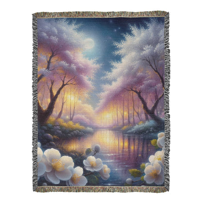 Beautiful Nature Landscape 005 - 60" x 80" Heirloom Woven Blanket