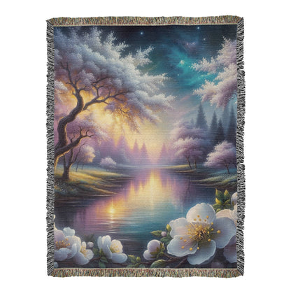 Beautiful Nature Landscape 009 - 60" x 80" Heirloom Woven Blanket