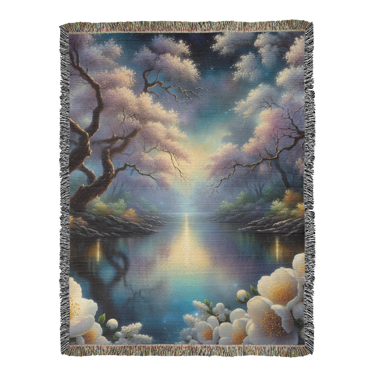 Beautiful Nature Landscape 003 - 60" x 80" Heirloom Woven Blanket
