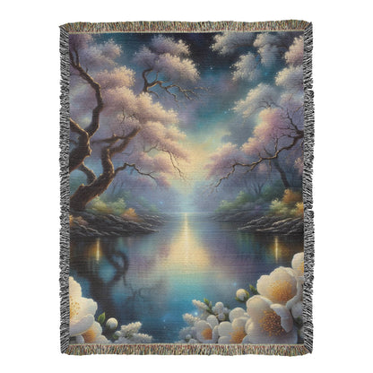 Beautiful Nature Landscape 003 - 60" x 80" Heirloom Woven Blanket