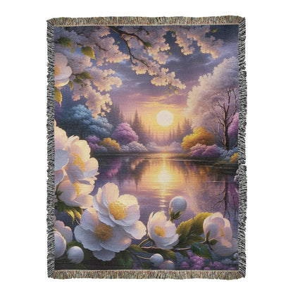 Beautiful Nature Landscape 006 - 60" x 80" Heirloom Woven Blanket