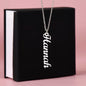 Personalized Multi Vertical Name Necklace