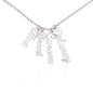 Personalized Multi Vertical Name Necklace