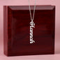 Personalized Multi Vertical Name Necklace