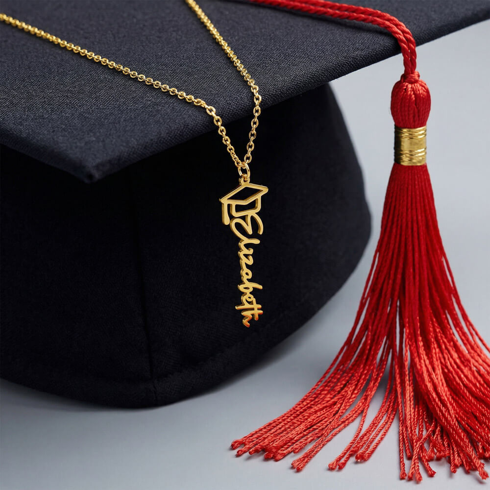 Graduation Cap Necklace