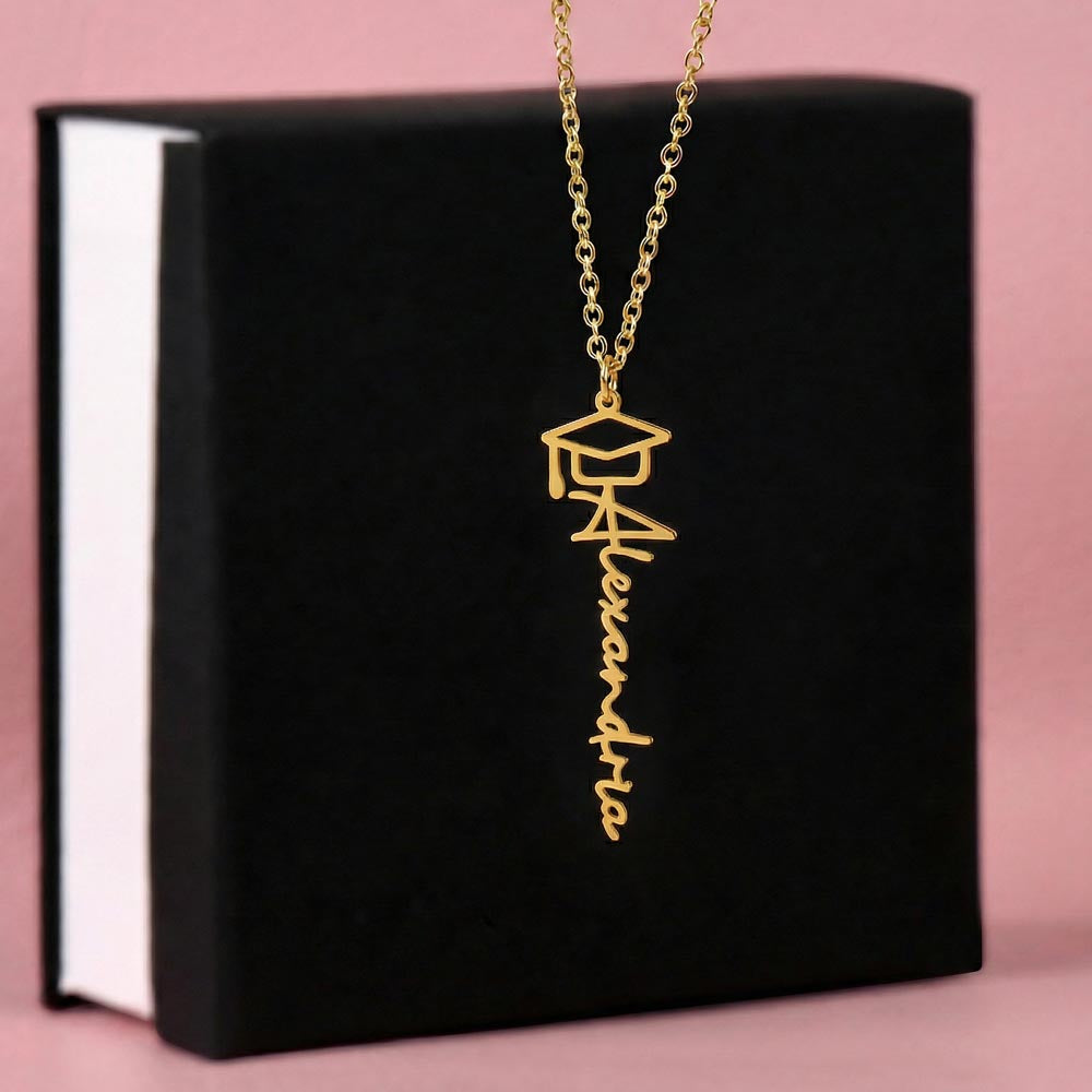 Graduation Cap Necklace