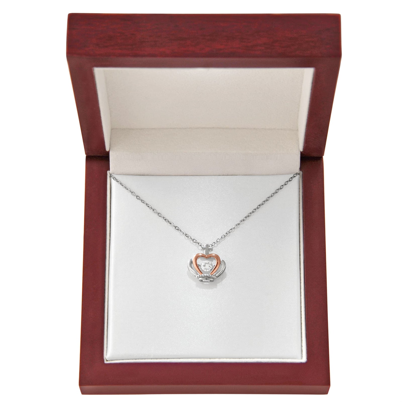 Crown Pendant Necklace