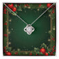 Christmas Background 067 - Love Knot Necklace