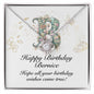 Happy Birthday Bernice v01 - Love Knot Necklace