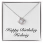 Happy Birthday Hedwig - Love Knot Necklace