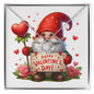 Happy Valentine's Day Gnomes 020 - Love Knot Necklace