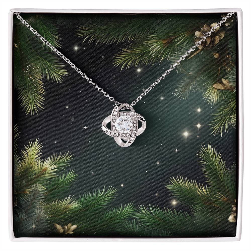 Christmas Background 112 - Love Knot Necklace
